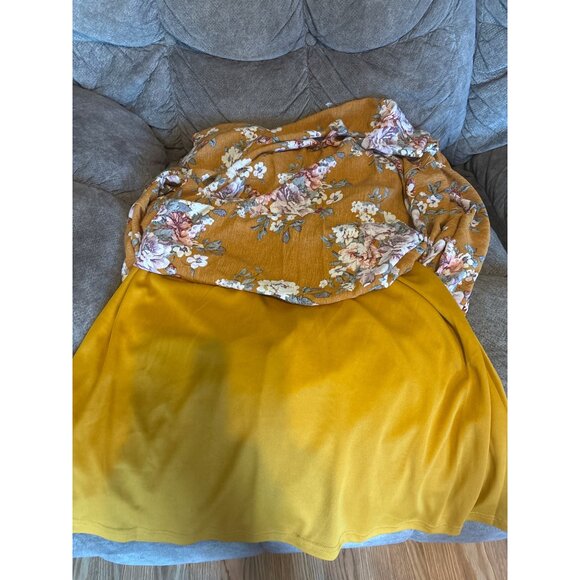 Romantic Floral Maxi Dress Feminine Fairy Sleeveless Beach Whimsy Cottage Core - Picture 9 of 11